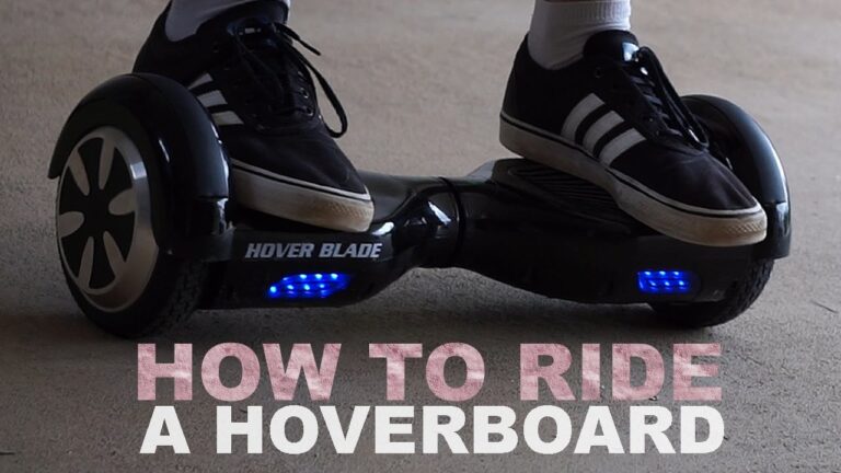 How To Ride A Hoverboard